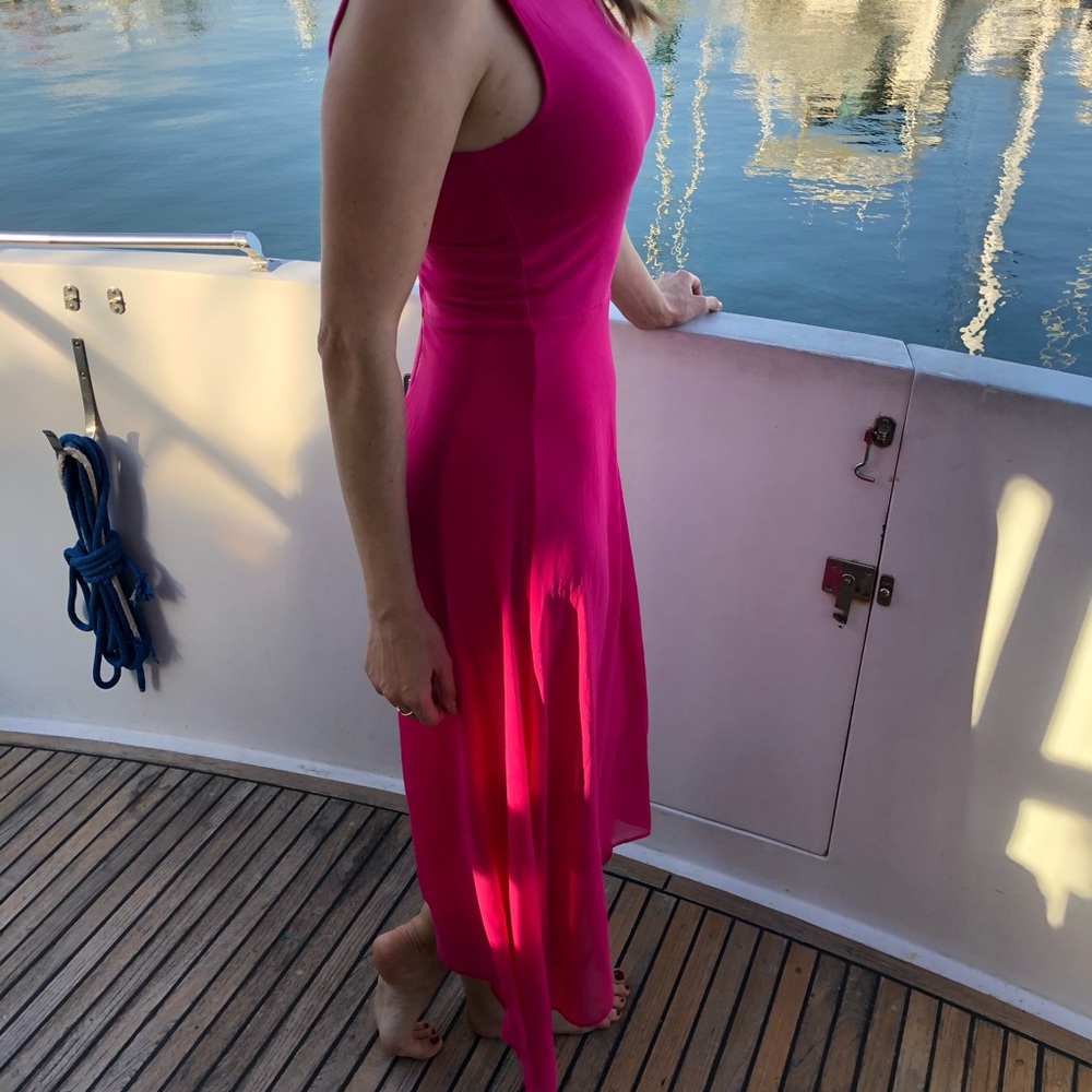 Vince Camuto Pink Maxi Dress size XXS